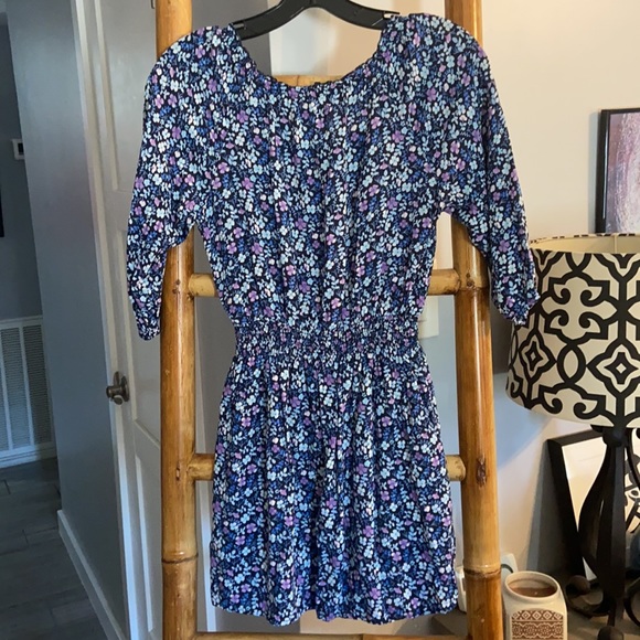 Hollister Bright Floral Mini Dress SZ Small - Picture 5 of 5